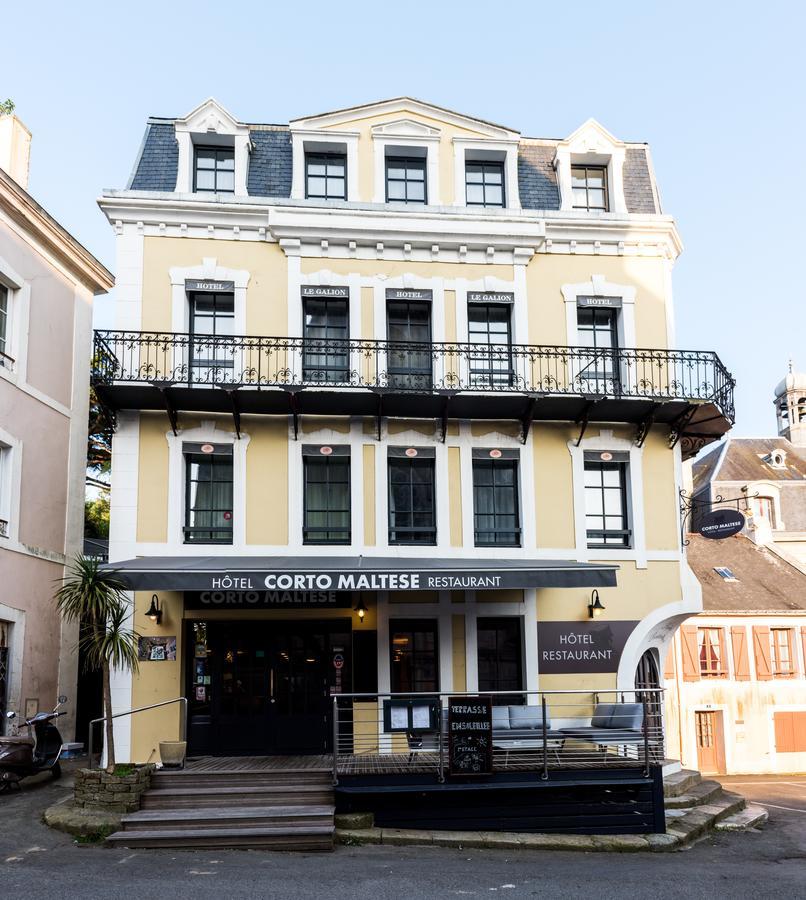 Hotel Restaurant Corto Maltese Le Palais Exterior foto